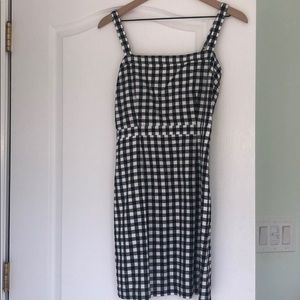 Abercrombie gingham mini dress